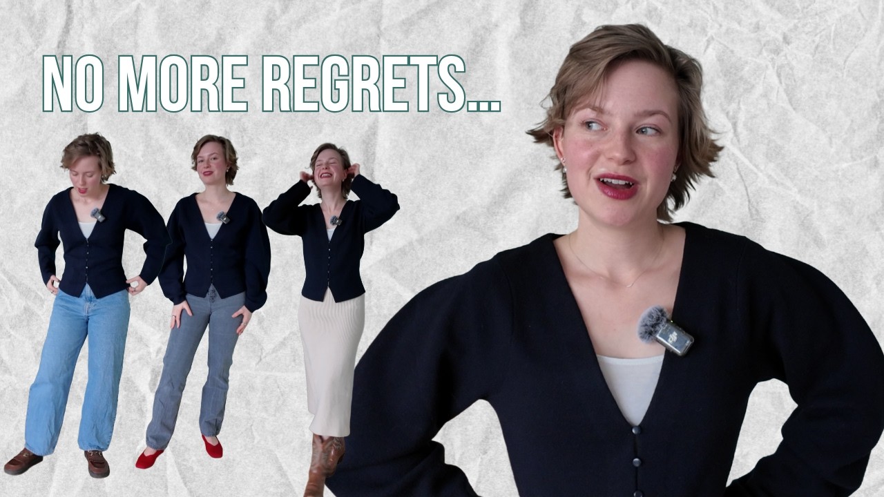 New wardrobe addition? You need to do this!