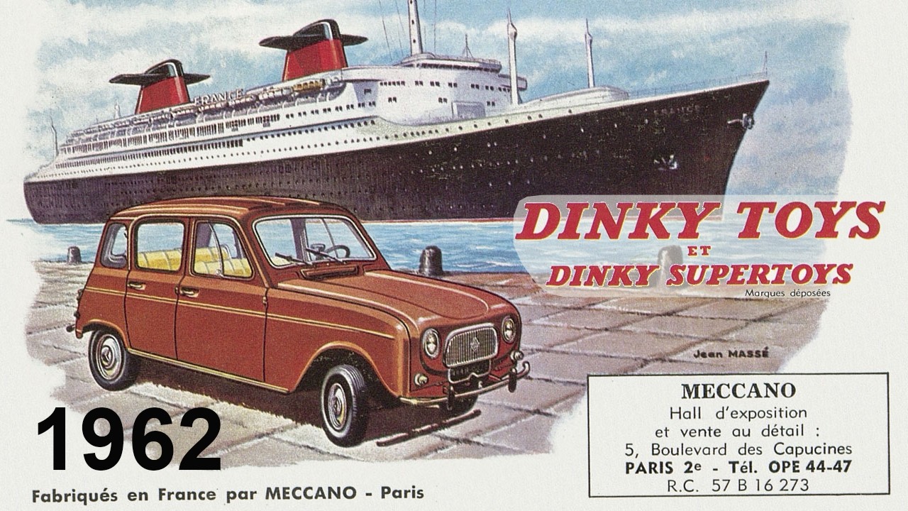 Diecast Catalog Dinky Toys France 1962 presentation. #vintage #classicautomobile #collector
