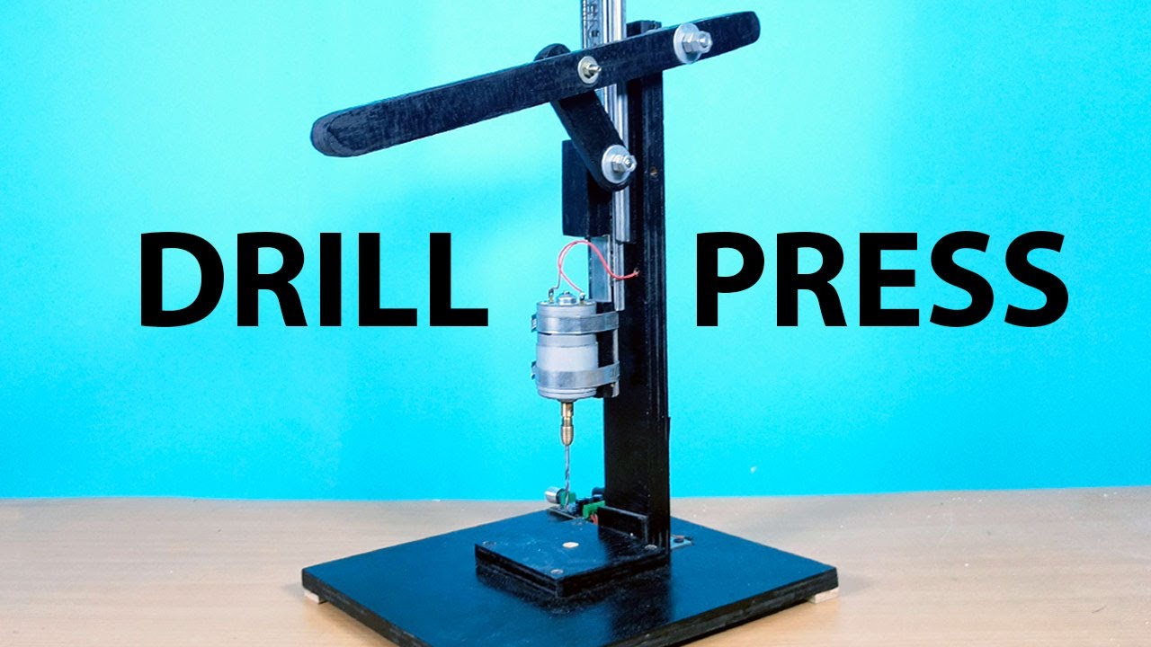 How to make drill press using 775 motor