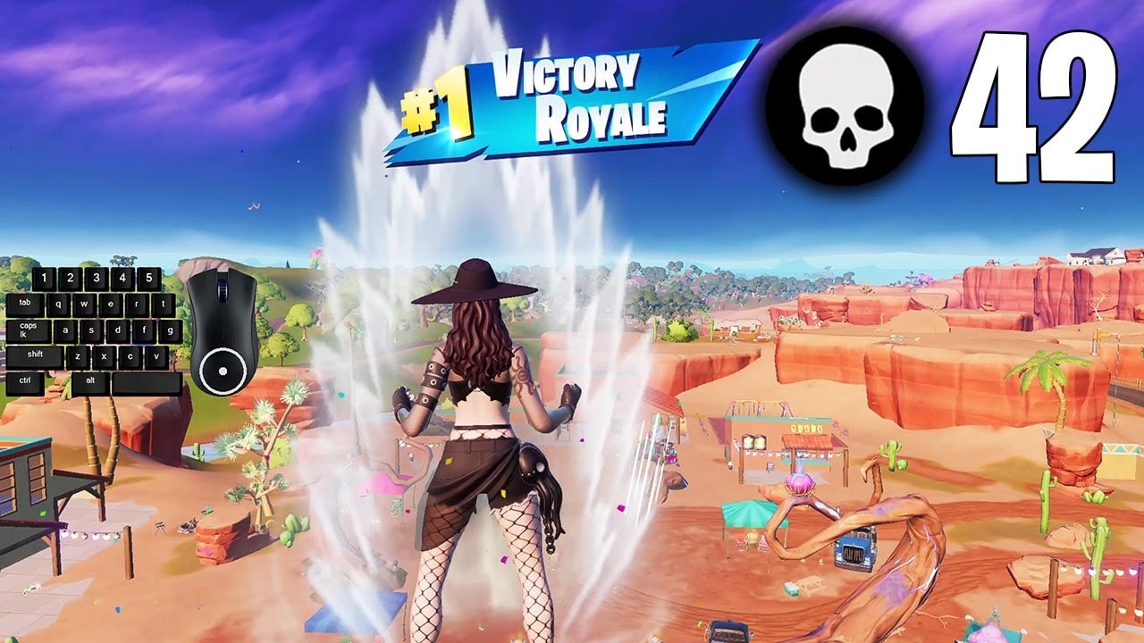 42 Elimination Solo vs Squads Win Full Gameplay Season 3 (Fortnite Chapter 3)