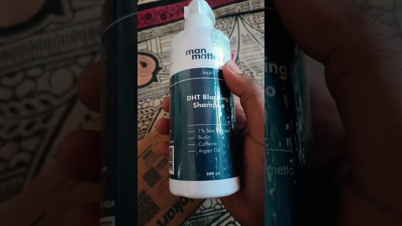 Man matters shampoo hair fall ko km karta hai..#dandraff  #trendingshorts #ytshorts #viralvideo