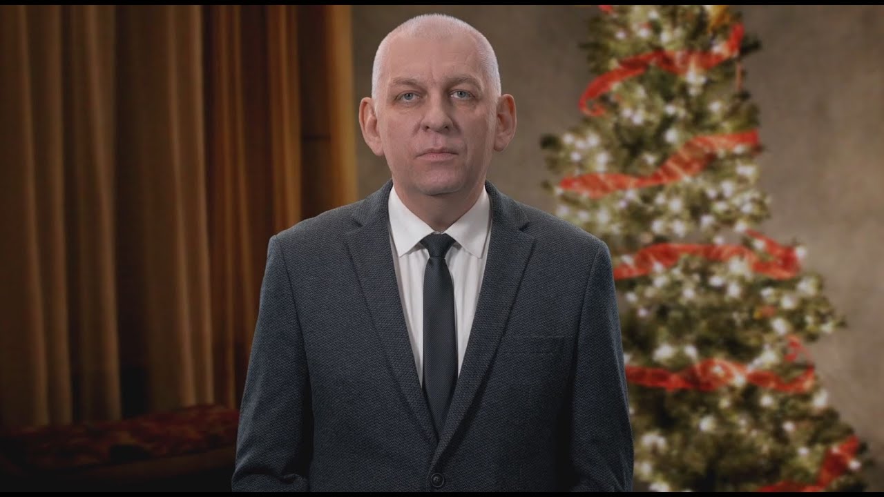 Burmistrz Działdowa Grzegorz Mrowiński - Życzenia Świąteczne 2020