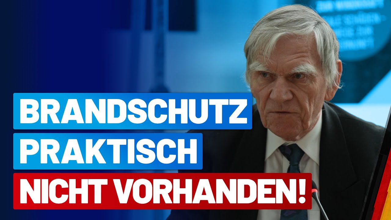 Dipl.-Ingenieur Klaus H. Richardt auf dem Windkraft-Symposium der AfD-Bundestagsfraktion