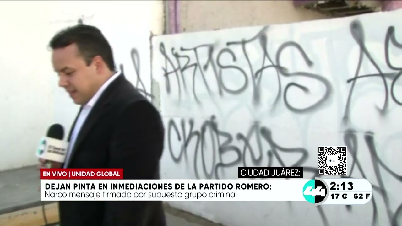Dejan pinta en inmediaciones de la Partido Romero