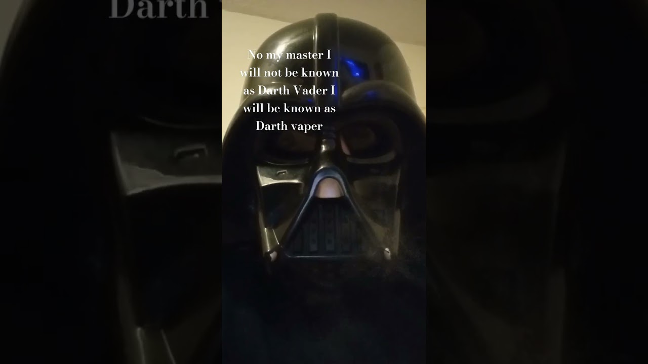 #darthvadercosplay #darthvader #starwars #sithlord #vapingcommunity #vapefriends