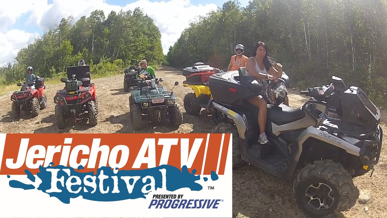JERICHO ATV FESTIVAL DAY 1....POKER RUN..JERICHO MOUNTAIN STATE PARK...BERLIN NH