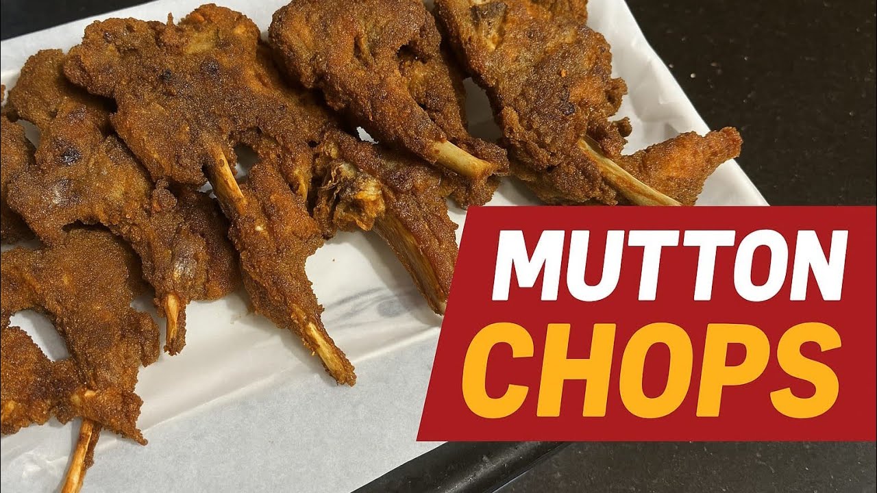 Mutton Chops Recipe That Melts in Your Mouth😋فرائی مٹن چانپس جو دل جیت لیں Crispy Fried Mutton Chops