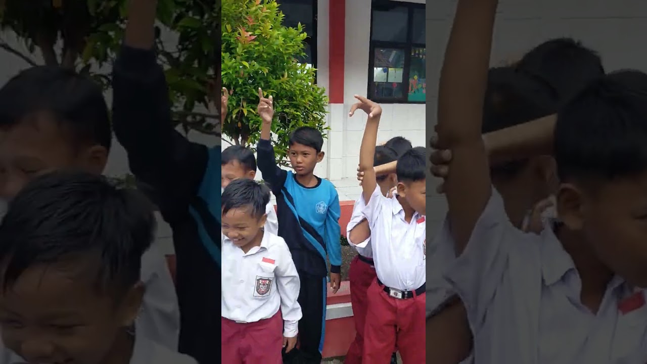 Pertunjukan badut saleho d SDN KOLLA 2 #trending#viral