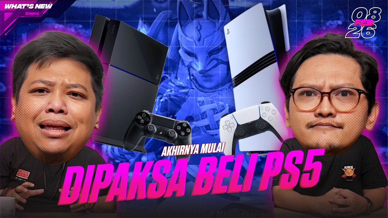 USER PS4 DIPAKSA BELI PS5, BOCORAN CONTROLLER PS6 - WHAT'S NEW