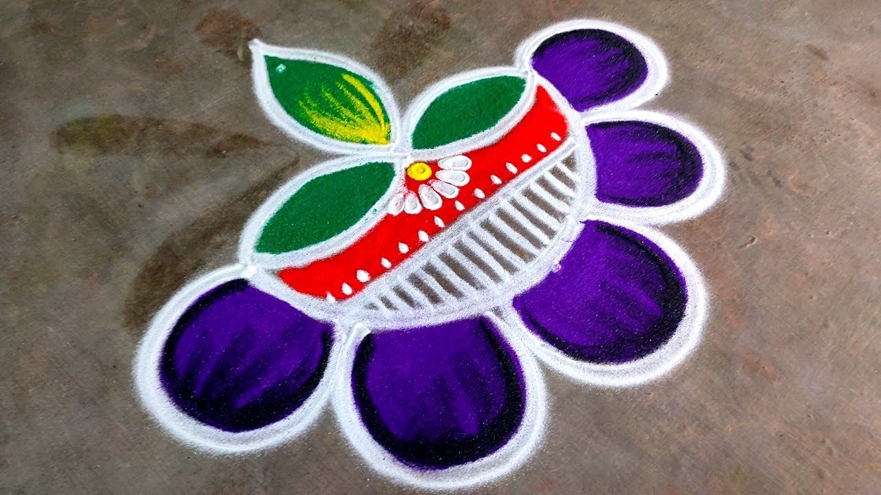 Diwali simple rangoli designs|diwali 2025 beautiful rangoli|diwali deepam muggulu|Amazing rangoli