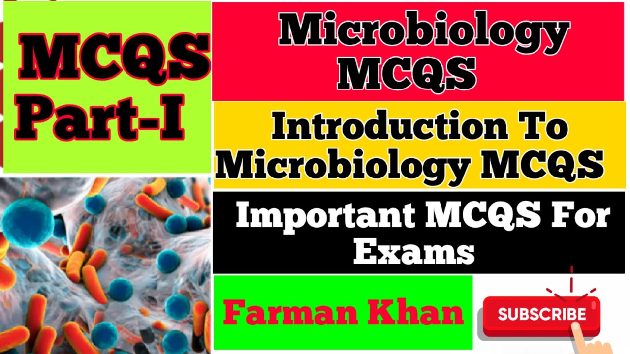 Microbiology MCQS in Urdu/Hindi | Introduction To Microbiology MCQS Part-I | Microbiology By Farman.