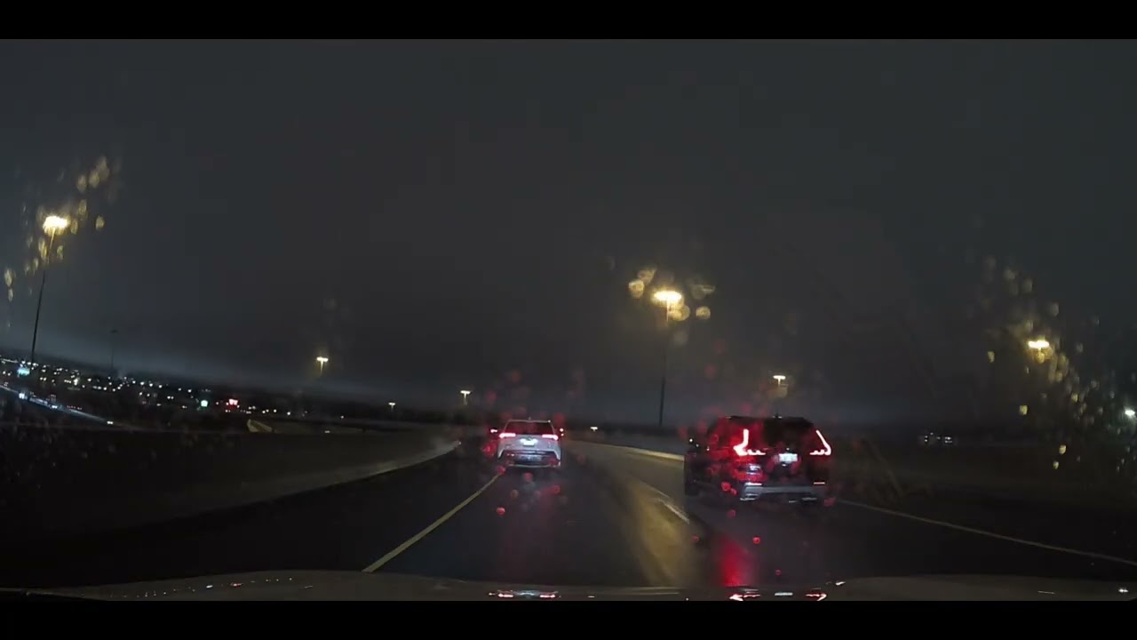 Relaxing Cartoon Drive Through Toronto 🌙 | Calm City Vibes for Stress Relief