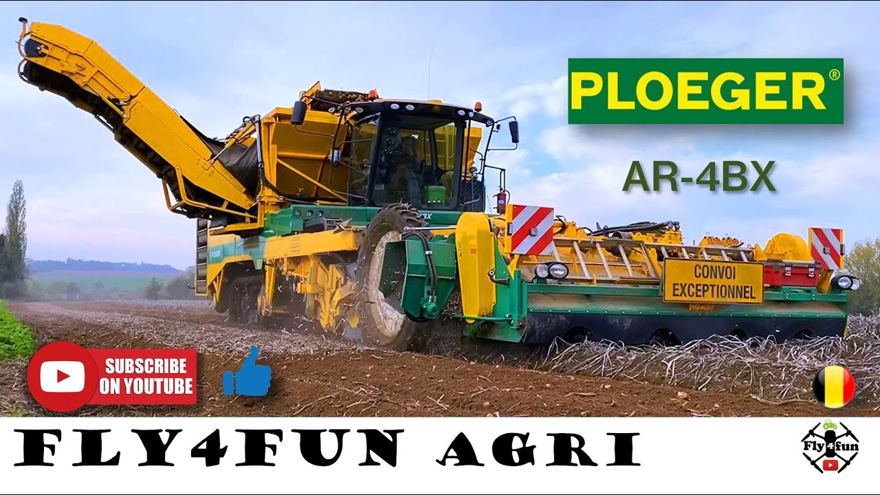Récolte de pommes de terre avec une PLOEGER AR-4BX 🥔🥔🥔😍.