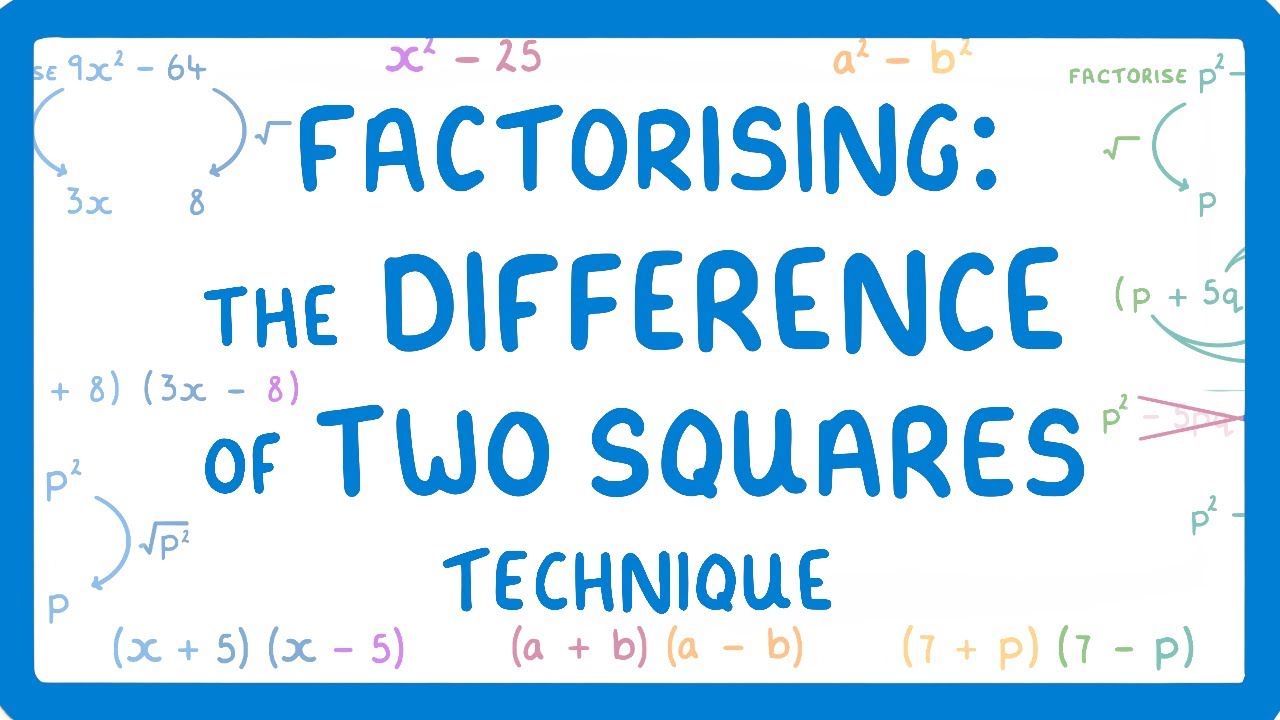 GCSE Maths - What is Difference of Two Squares (DOTS) (2026/27 exams)