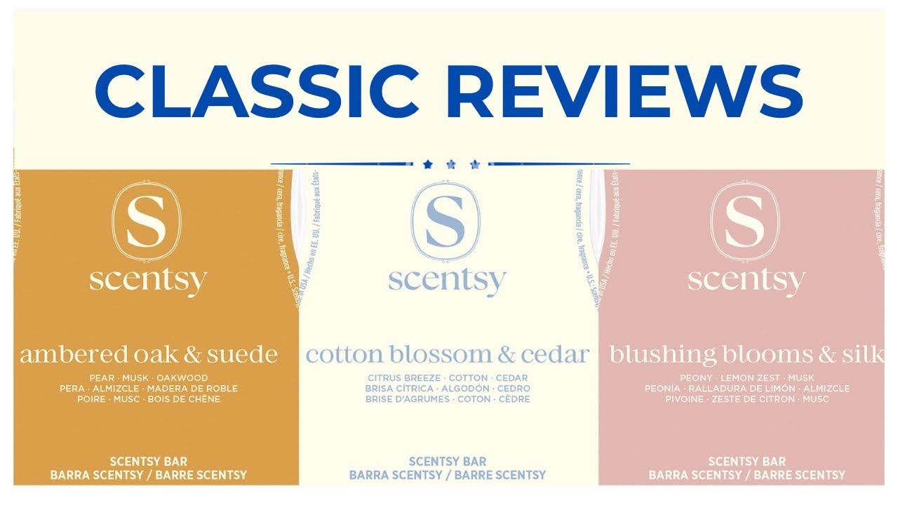 Обзор классических ароматов Scentsy: янтарный дуб и замша, хлопковые цветы и кедр, нежные цветы и...