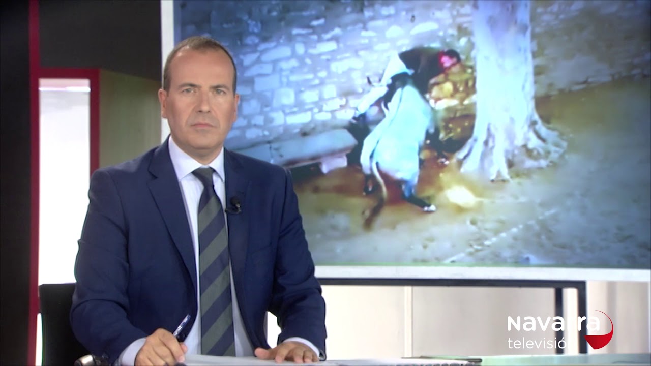 Recibe dos cornadas en el tercer encierro de Tafalla