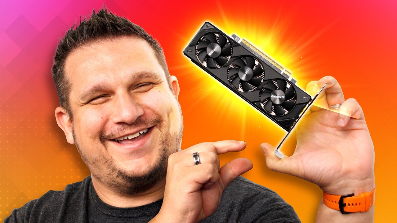 This small card is almost perfect - GIGABYTE 5060 low profile GPU