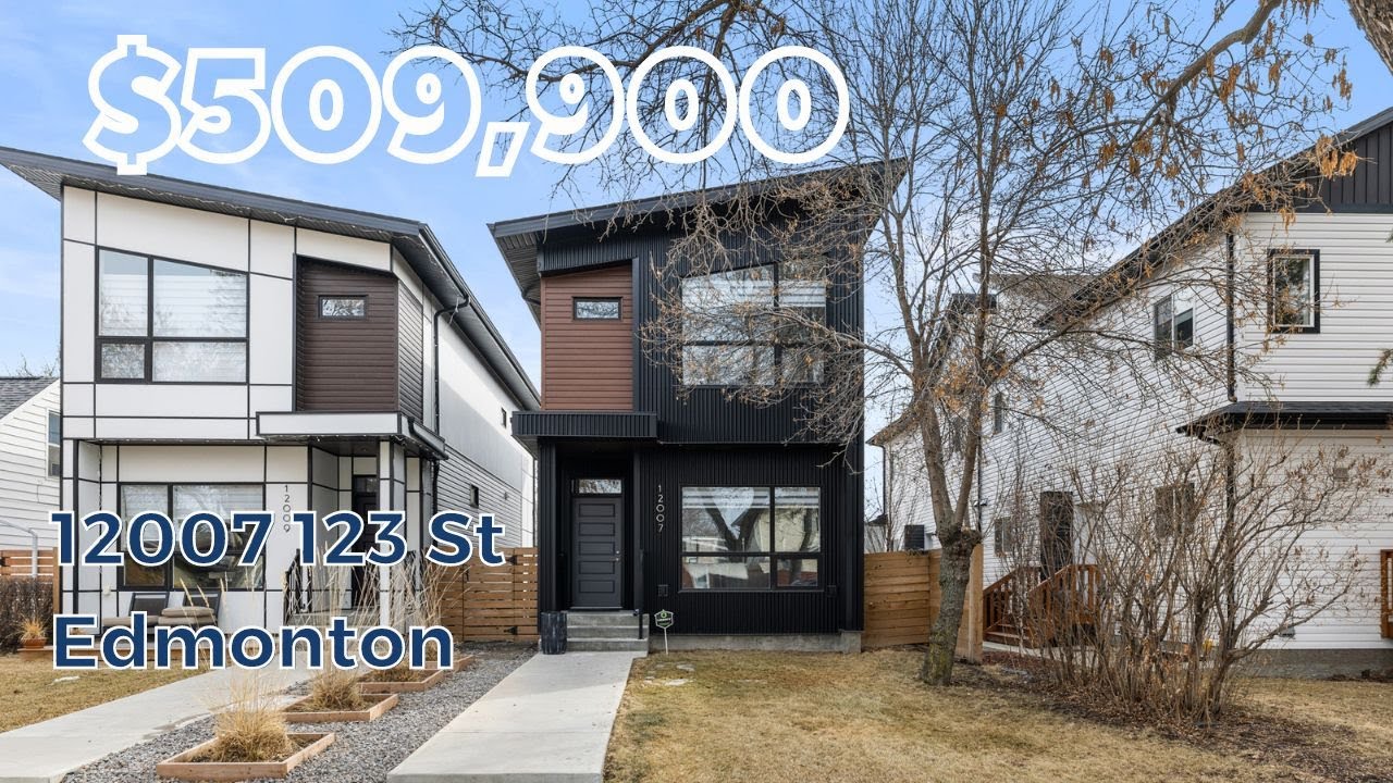 A magazine worthy infill in Edmonton for only $509,900!!