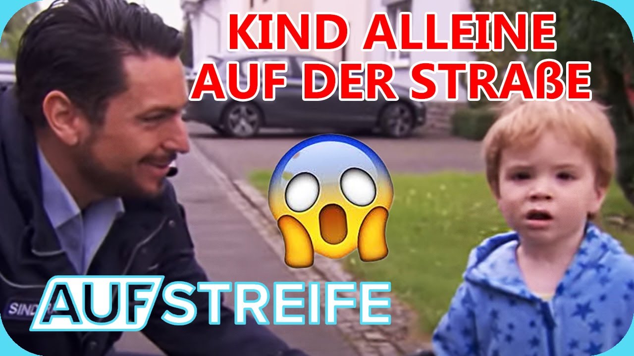 Polizei auf Streife: Kleines Kind allein auf der Stra&szlig;e gefunden! | Auf Streife | SAT.1