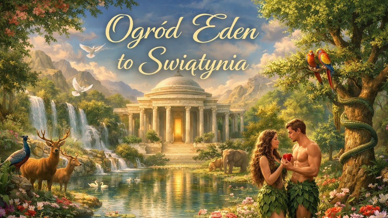 Ogród Eden to świątynia gdzie pełnił funkcję Adam 