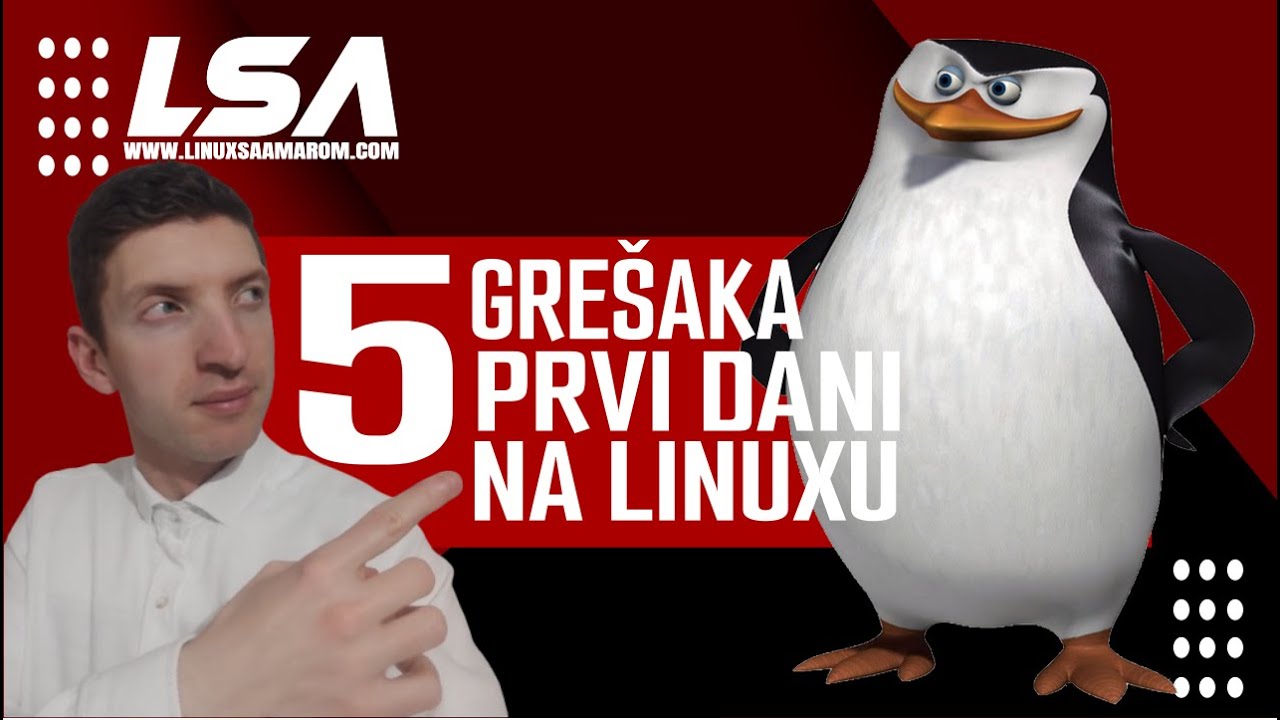 5 grešaka koje početnici prave na Linux-u prvi dan!