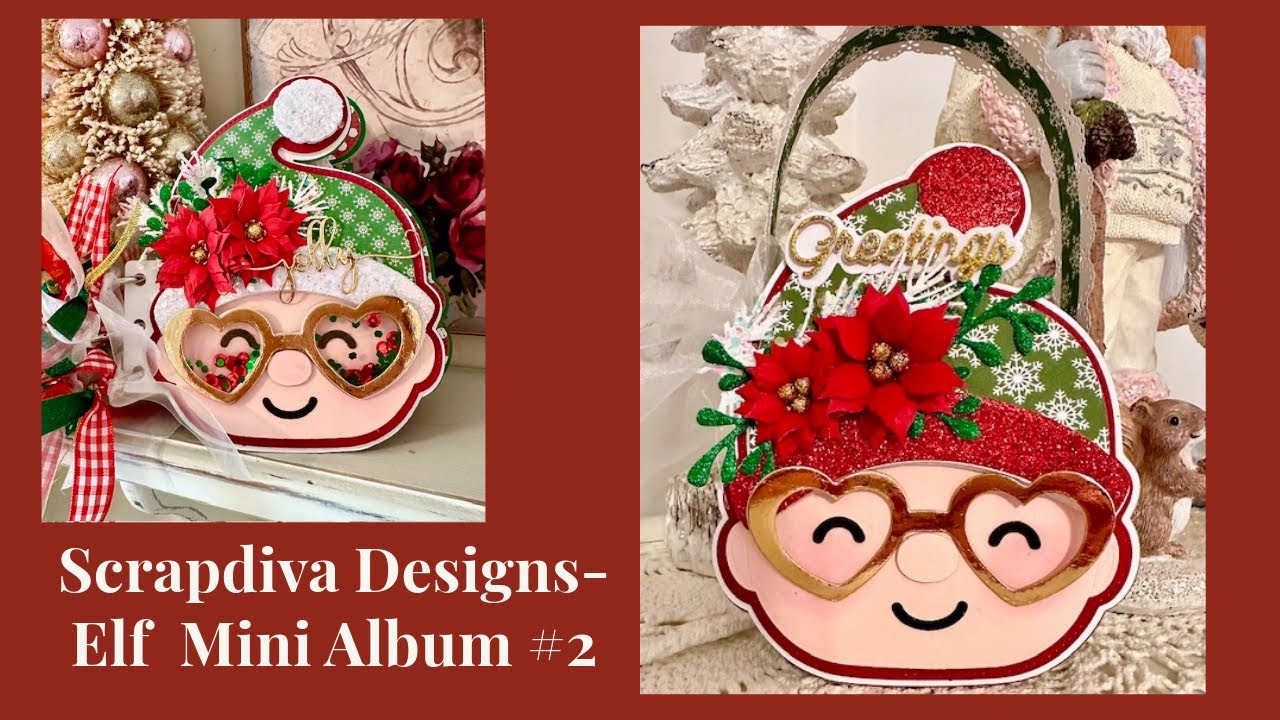Scrapdiva Designs-Elf Mini Album