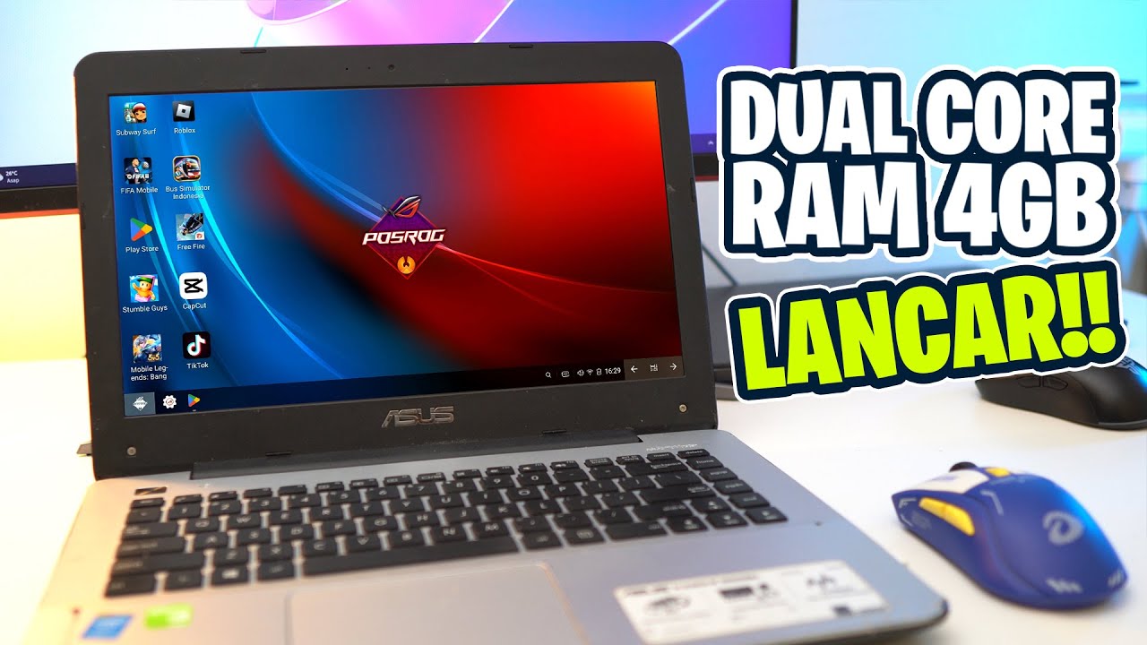 BYE BYE EMULATOR! Main Game Android Di Laptop KenTang Pakai POSROG