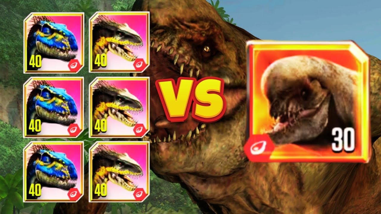 (EVENT BOSS) DISTORTUS REX VS INDORAPTOR AND INDORAPTOR GEN 2 JURASSIC WORLD TG MOD V.1.85.4 IOS/ADR