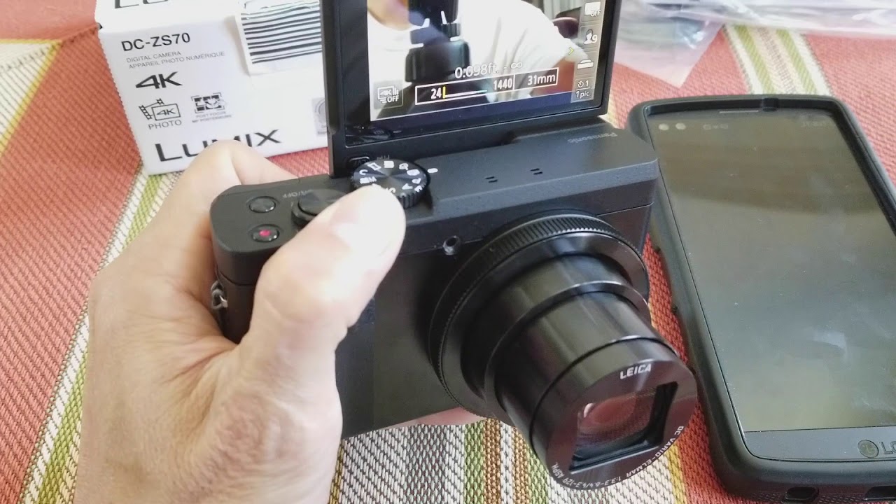 How To Easy Use Zoom In & Out On Panasonic ZS70 TZ90 Video Camera For Selfie Vlog Vblog! Full 2017
