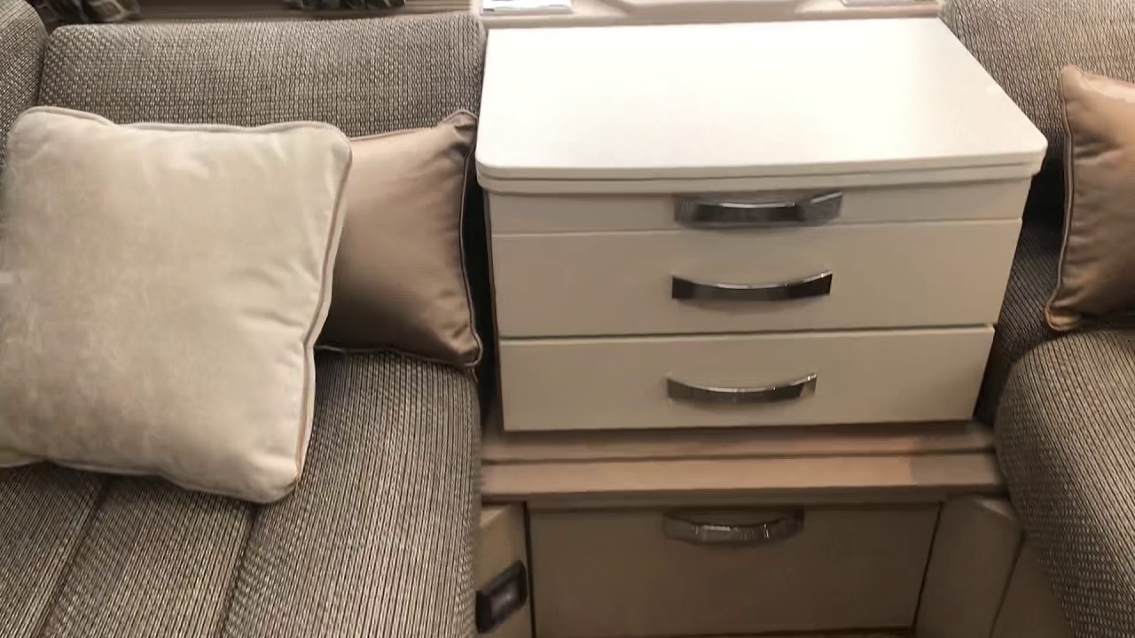 Sterling Eccles 590 2017 6 berth fixed bunk touring caravan for sale at North Western Caravans