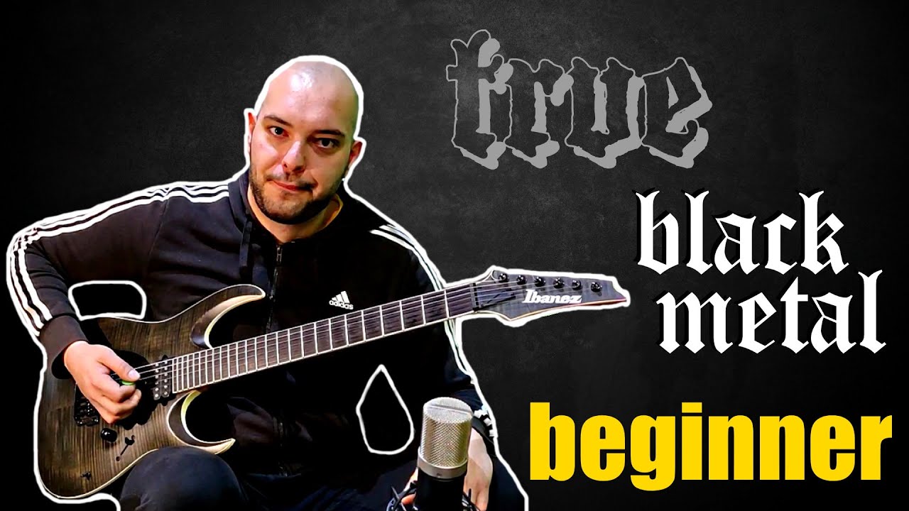 Всё, что вам нужно знать о гитаре BLACK METAL | Урок для начинающих