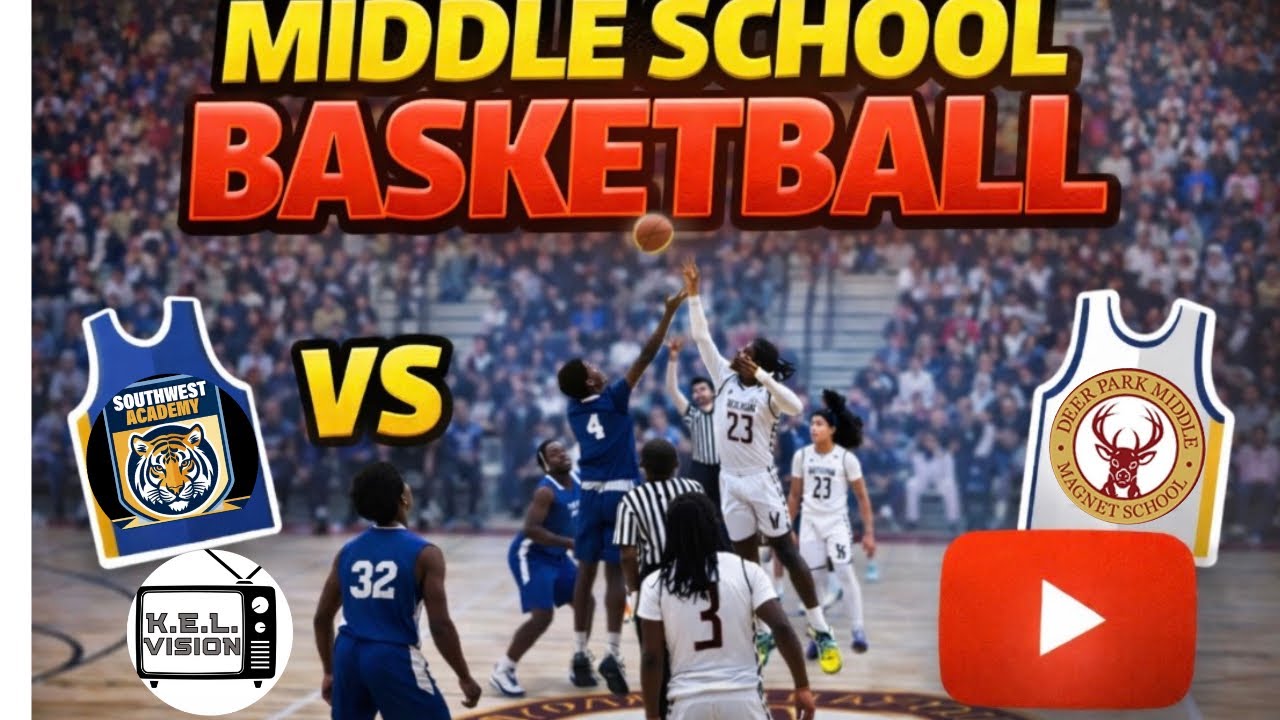Deer Park Magnet Middle School VS Southwest Academy Middle School #boysbasketball #explore 