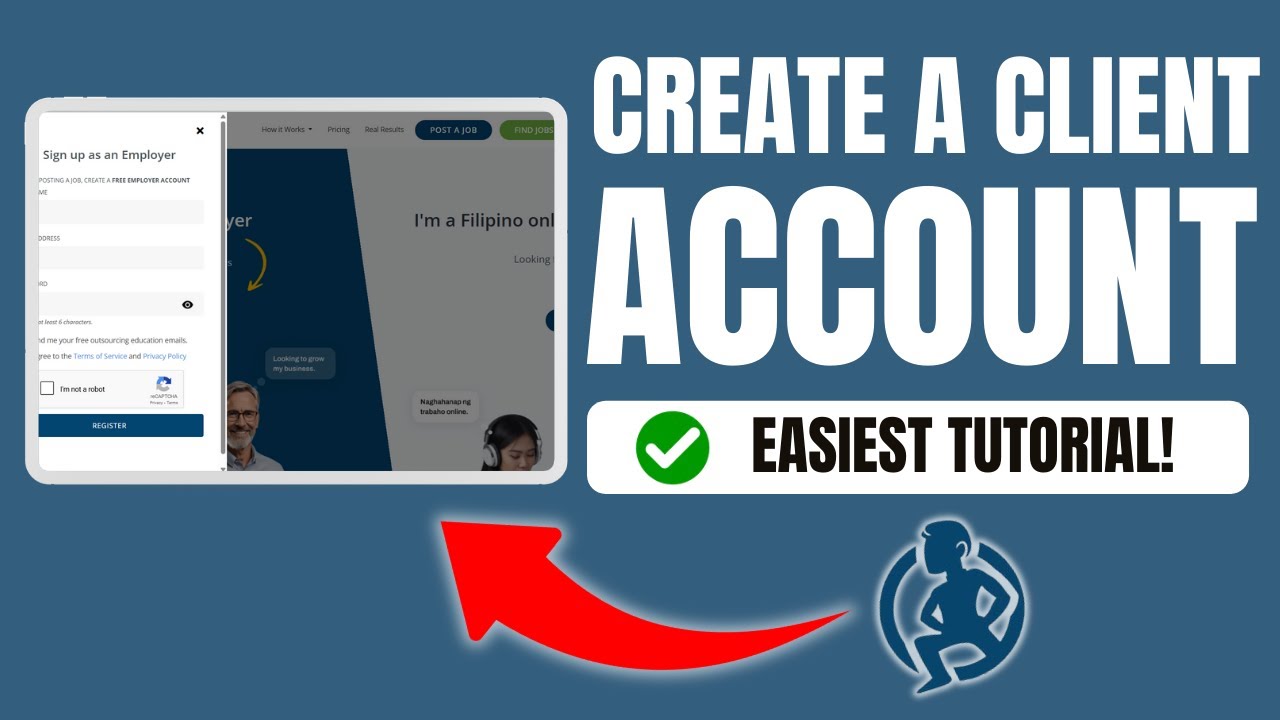 How to Create a Client Account on OnlineJobs.ph