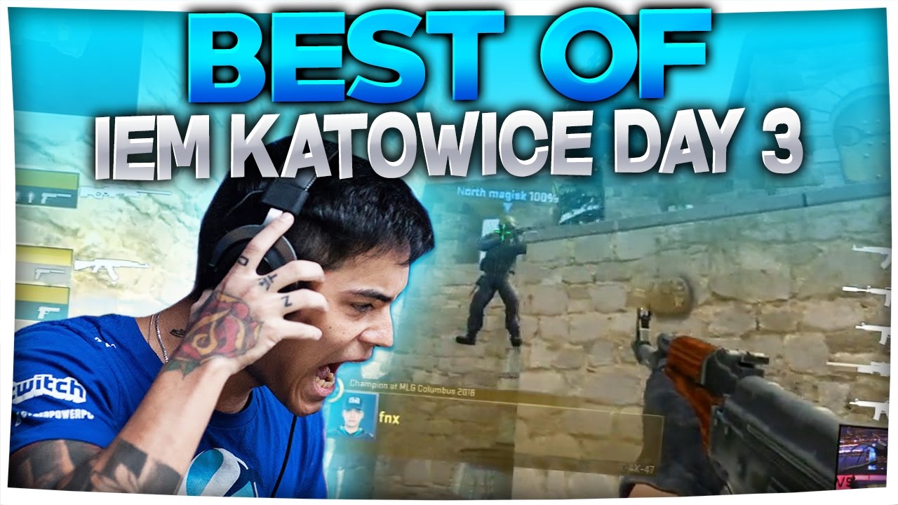 fnx SICK NINJA PLAY - Best of IEM Katowice 2017 Day 3 (CS:GO)