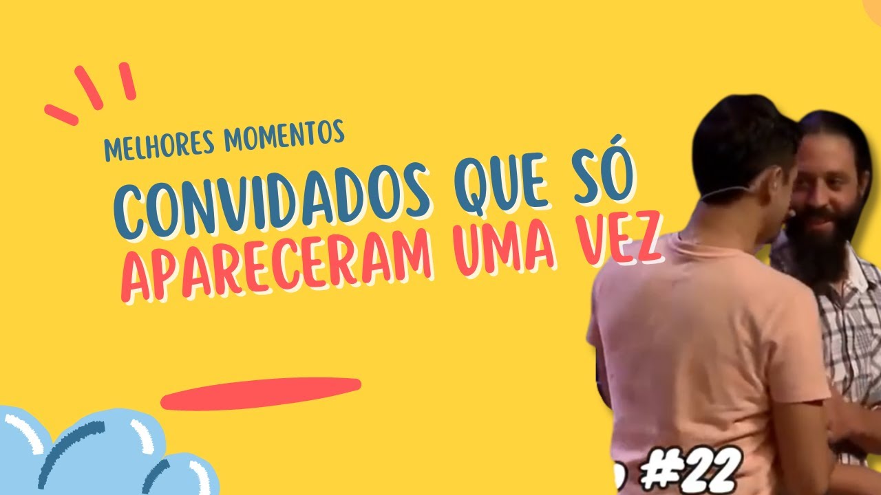 Convidados que só apareceram UMA vez | Trio de Cinco
