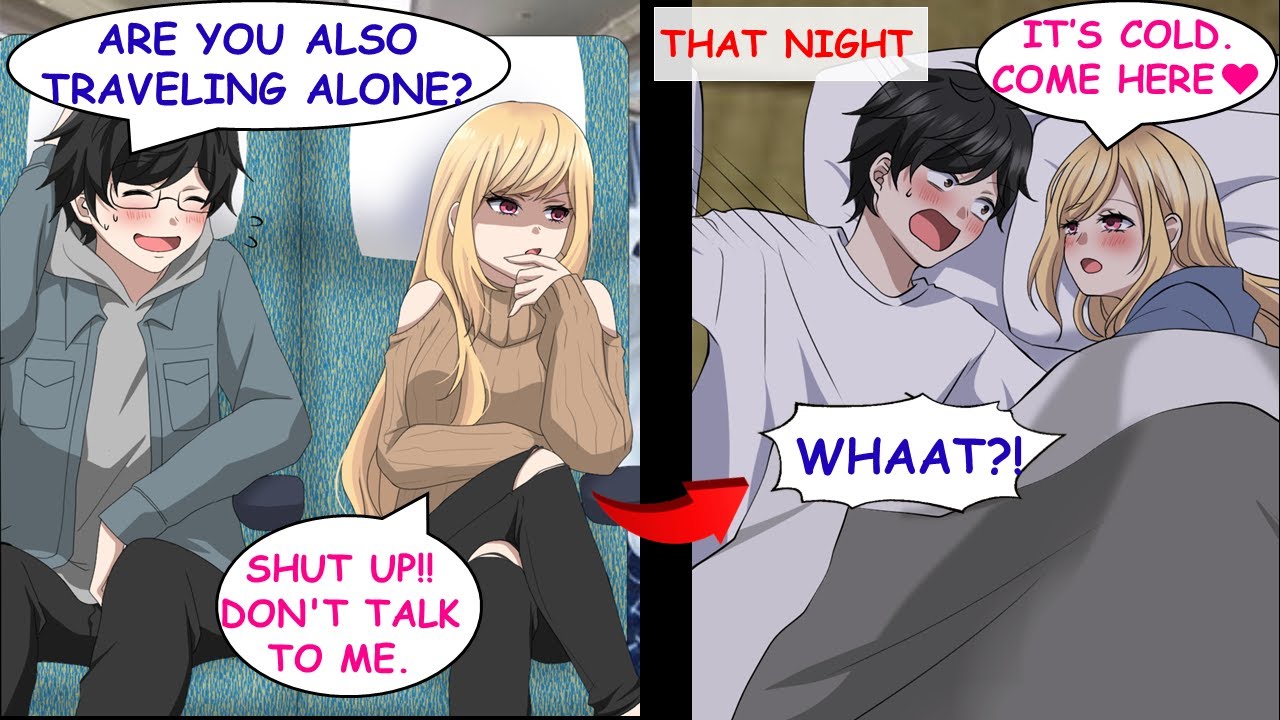 I Shared a Room with a Delinquent Girl Who Was Traveling Alone Due to a Hotel Mistake...【Manga】