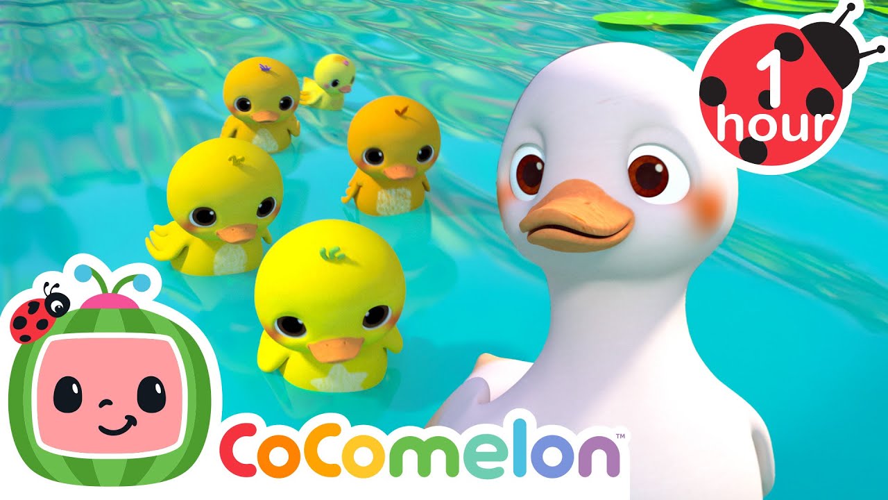 Helping the Five Little Baby Ducks 🐤 Cocomelon | Community Corner 🌸| Kids Sing and Play