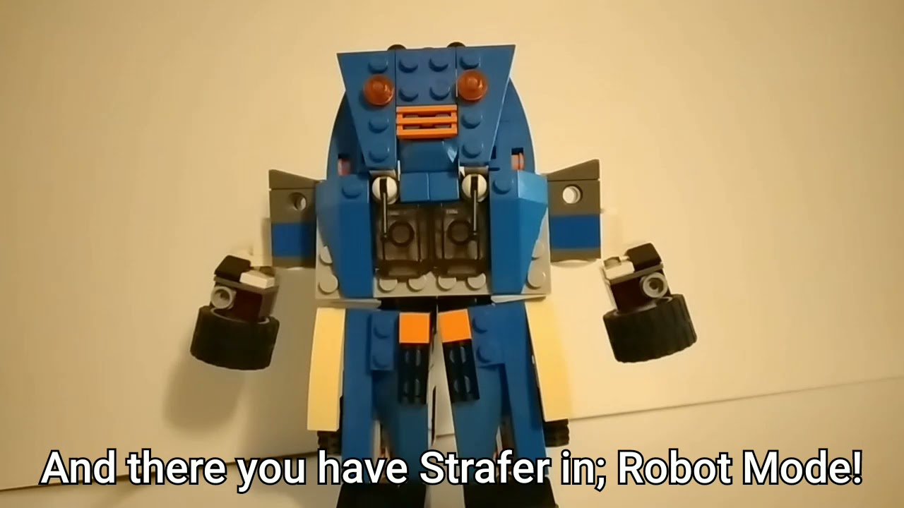 Lego Creator 31008 Alt build: Transformer - Strafer