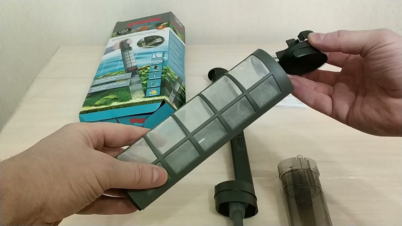 Сифон электрический Eheim Quick Vacpro. Астронотус.
