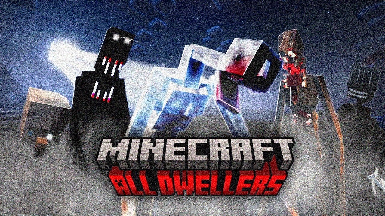 Minecraft but with the Dwellers Mod!