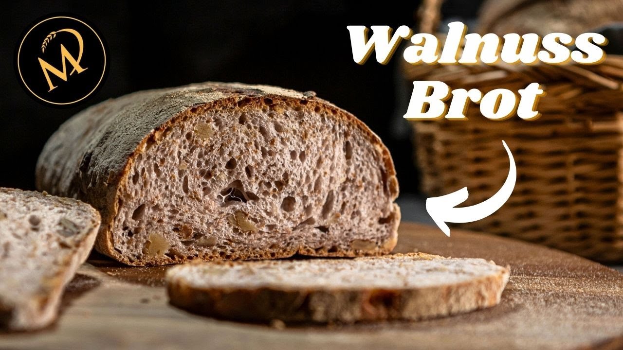 Pane alle Noci - Italienisches Walnussbrot in der Ciabatta Variante