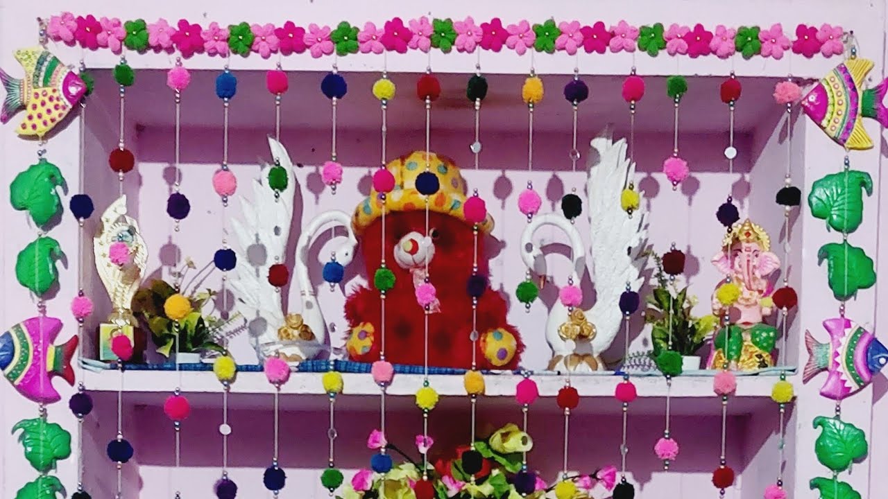  Easy Door Hanging / Wall Hanging || woolen curtains || DIY wool craft || 