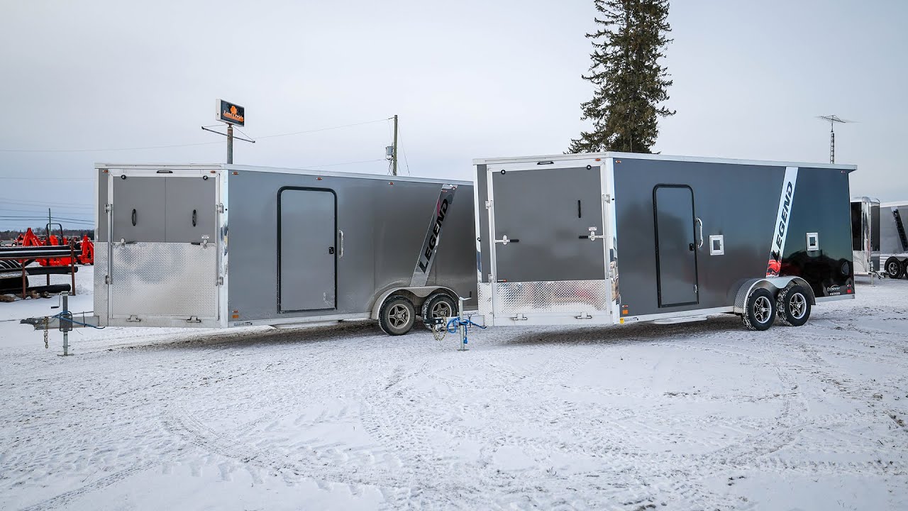 Custom Options for Your Legend Snowmobile Trailer!