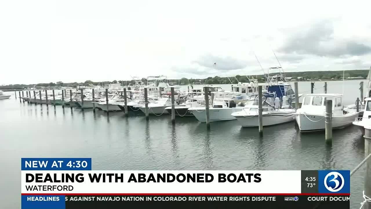 Dealing with abandoned boats at CT marinas