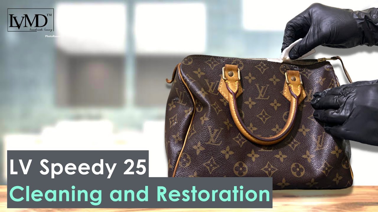 LV Speedy 25 | Vachetta and Hardware Cleaning