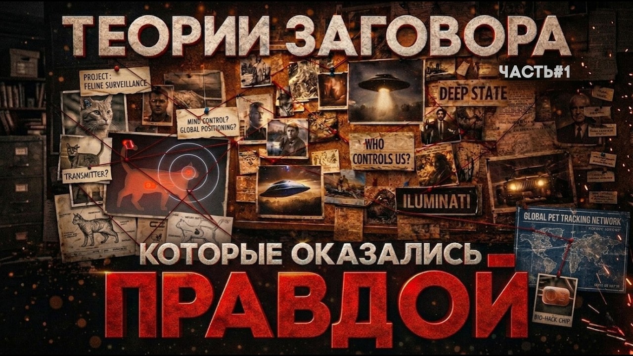 Alex СМОТРИТ: ТЕОРИИ ЗАГОВОРА, КОТОРЫЕ ОКАЗАЛИСЬ ПРАВДОЙ. ЧАСТЬ #1