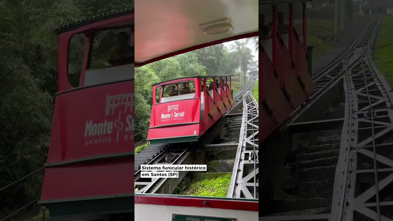 Quem j&aacute; fez esse passeio em Santos? Subida at&eacute; o Monte Serrat