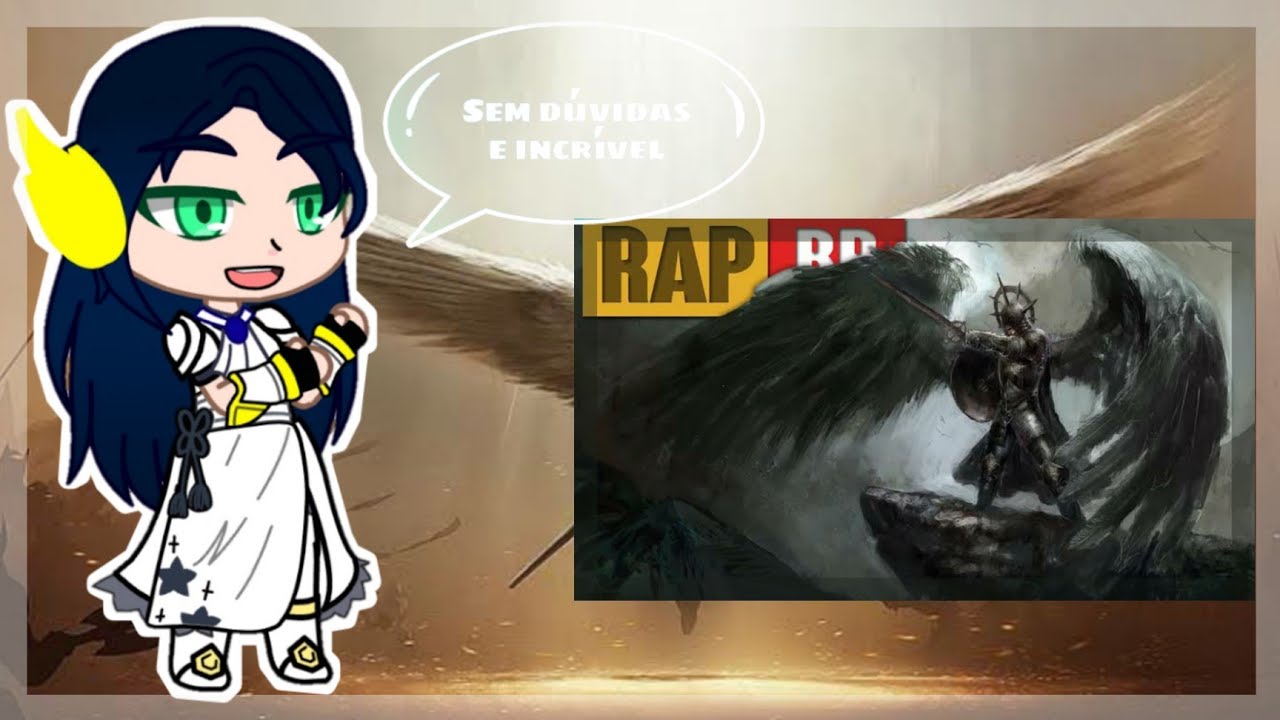Humanos e Deuses reagindo ao Rap do Anjo Gabriel {HM}