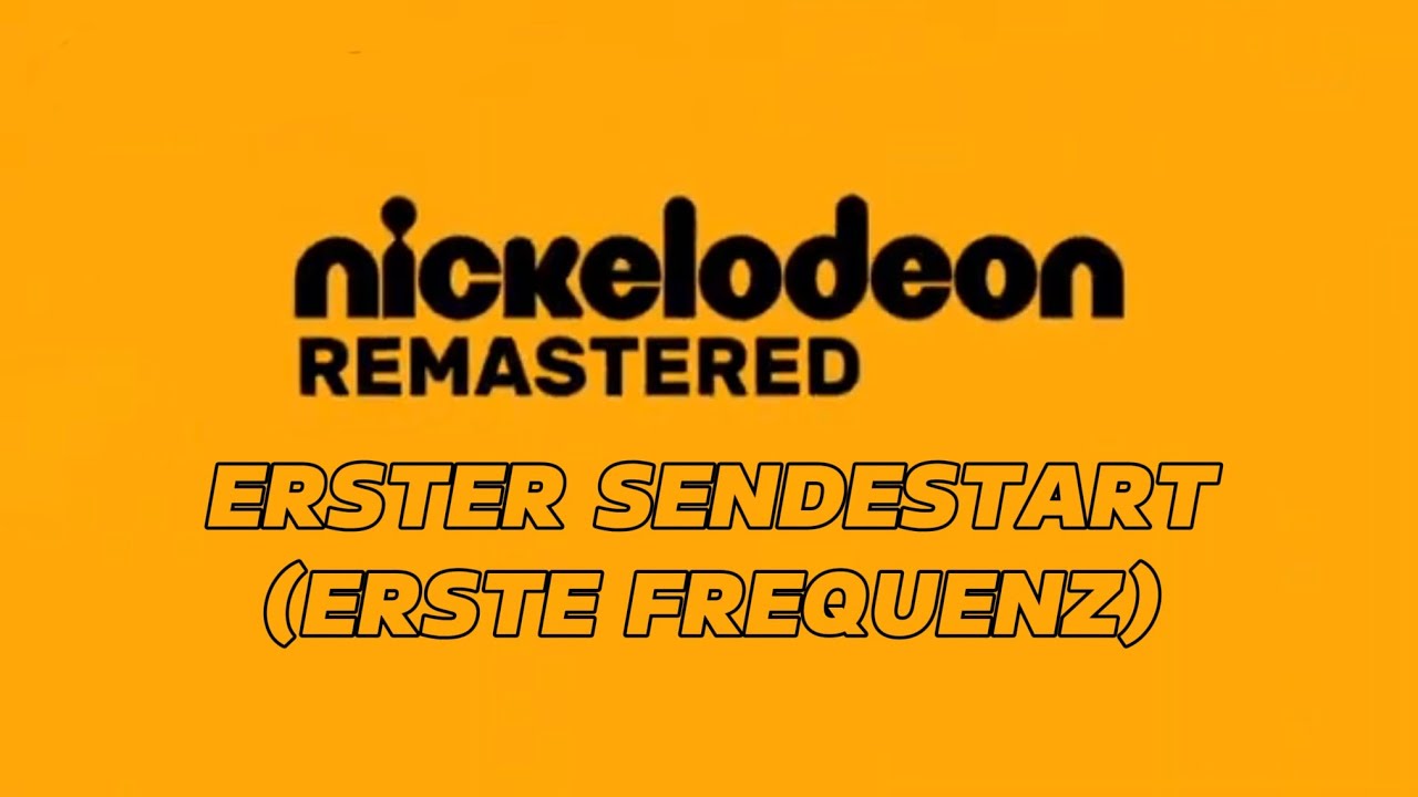 Nickelodeon Remastered Erster Sendestart am 15. Mai 2024 um 12:00 Uhr | Erste Frequenz