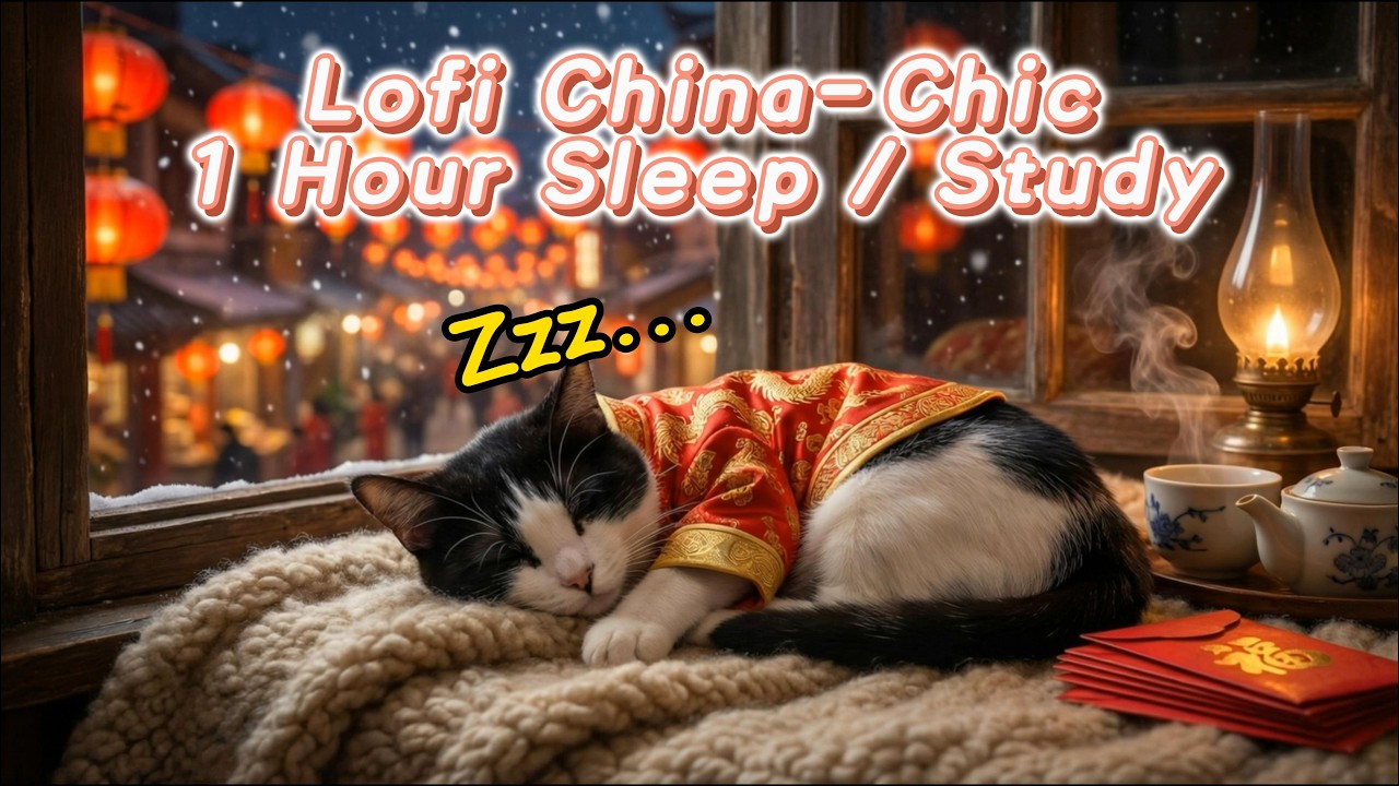 【1小時】特務多的新年基地🏮 國風 Lofi 嘻哈 | 讀書 睡眠 放鬆音樂 (無廣告干擾)Agent Duo's Lunar New Year Lofi🏮Hip Hop | Sleep,Relax